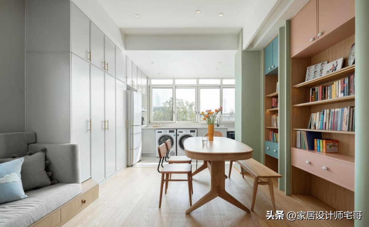 Nh&agrave; 55m&sup2; vẫn đủ 4 ph&ograve;ng ngủ, 2 vệ sinh cho 6 người: C&aacute;ch bố tr&iacute; khiến ai cũng muốn học theo - Ảnh 7.