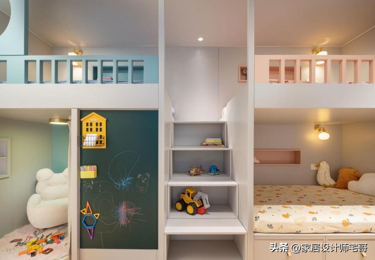 Nh&agrave; 55m&sup2; vẫn đủ 4 ph&ograve;ng ngủ, 2 vệ sinh cho 6 người: C&aacute;ch bố tr&iacute; khiến ai cũng muốn học theo - Ảnh 5.