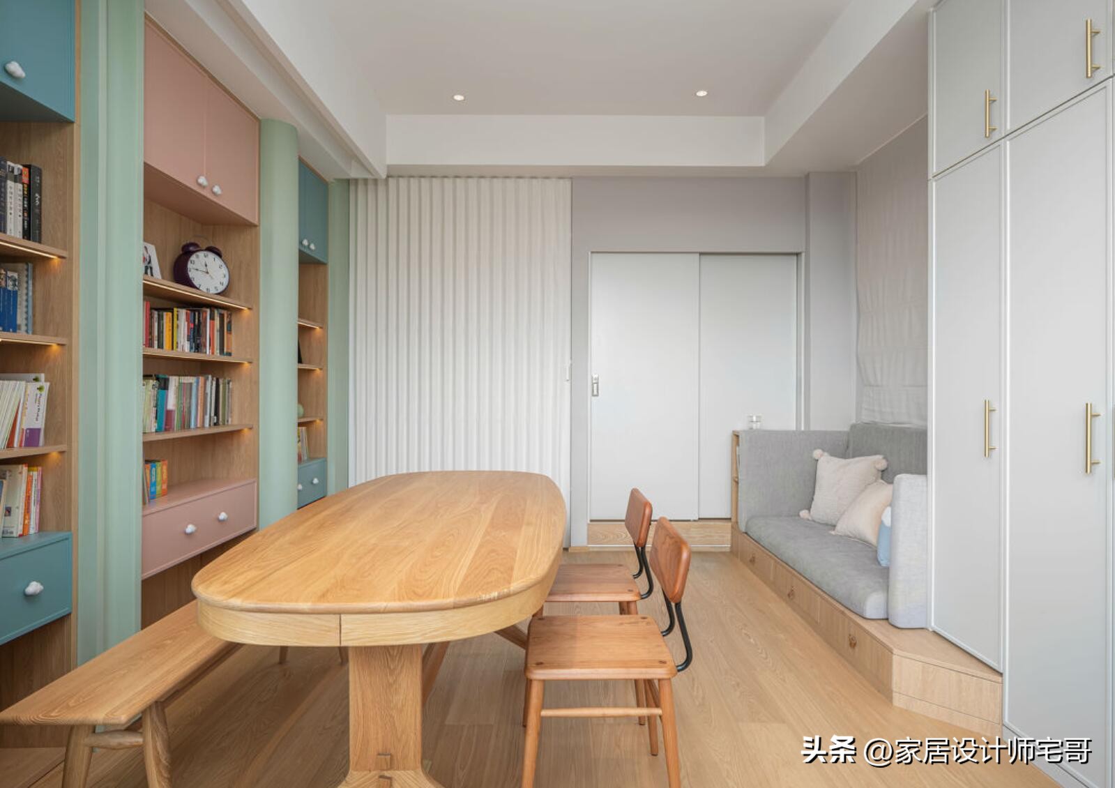 Nh&agrave; 55m&sup2; vẫn đủ 4 ph&ograve;ng ngủ, 2 vệ sinh cho 6 người: C&aacute;ch bố tr&iacute; khiến ai cũng muốn học theo - Ảnh 2.