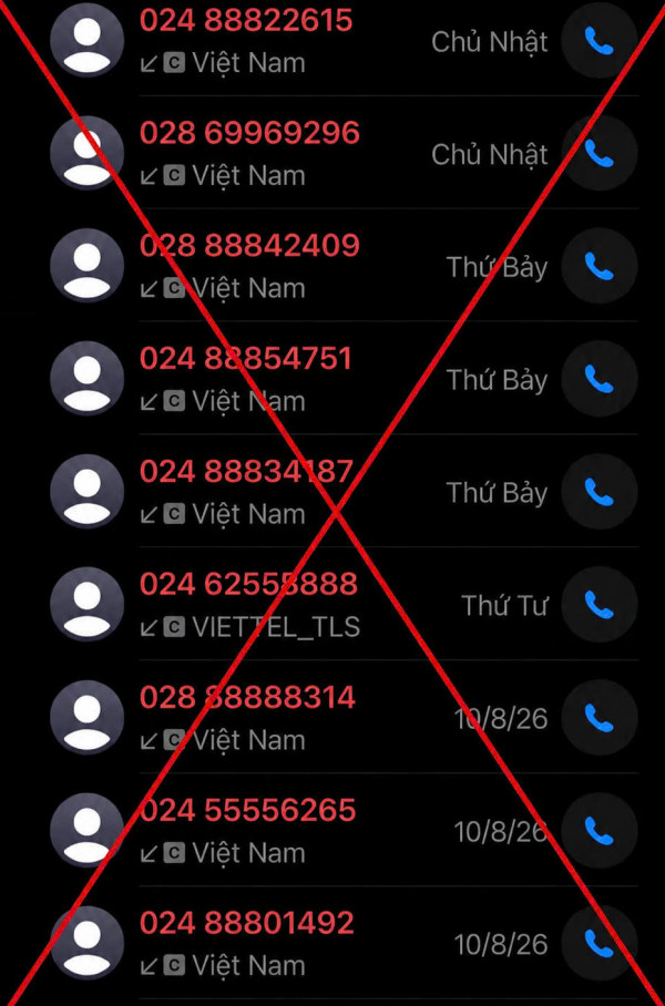 Gặp 3 đầu số này nháy máy Công an cảnh báo tuyệt đối không nghe, không gọi lại - Ảnh 1.
