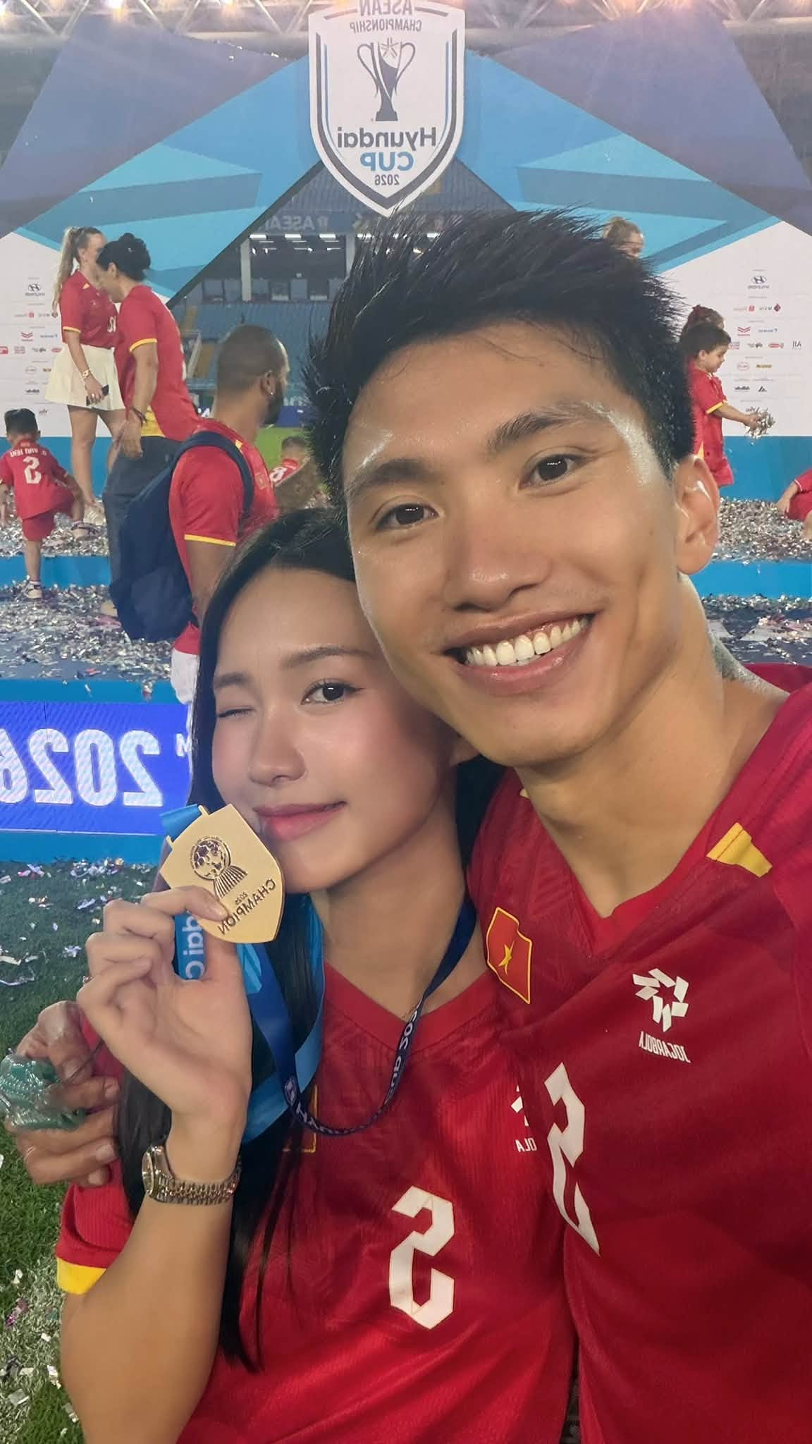 Diện mạo trái ngược của Doãn Hải My và Chu Thanh Huyền tại Asean Cup 2026 - Ảnh 2.