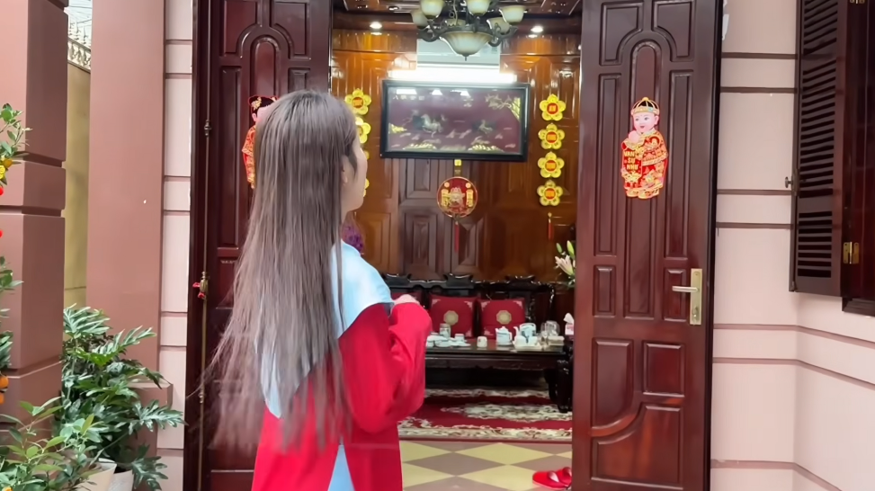 Căn nhà ở quê của MC Khánh Vy: Nét đẹp truyền thống giữa không gian hiện đại - Ảnh 3.