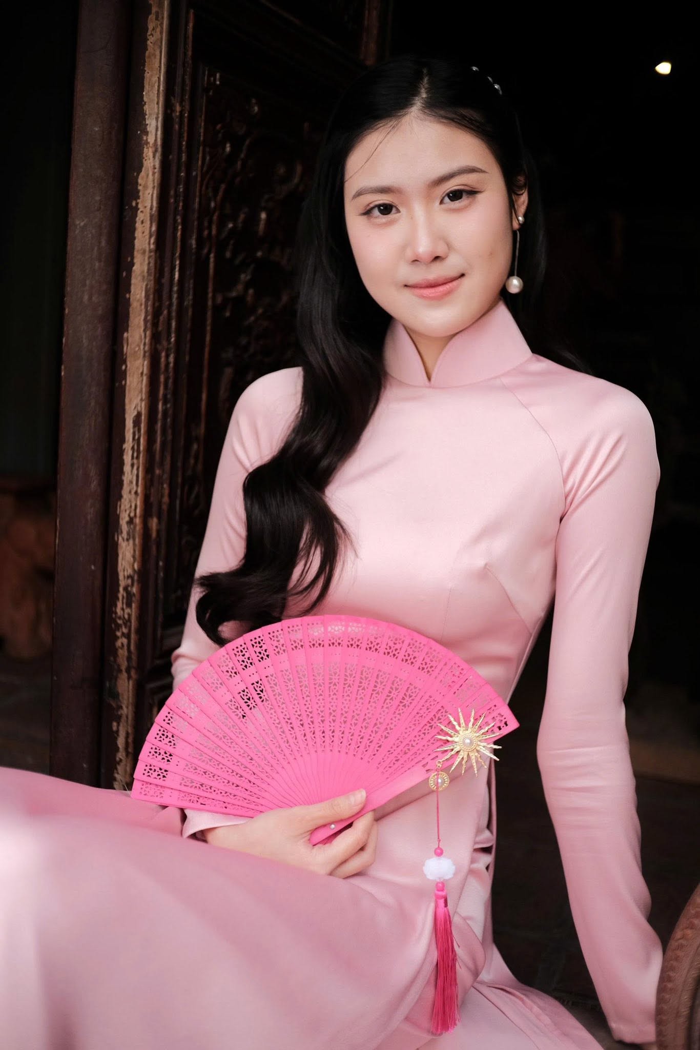 Nữ sinh Hải Phòng thần tượng Nguyễn Thị Huyền tại Hoa hậu Việt Nam 2026 - Ảnh 4.