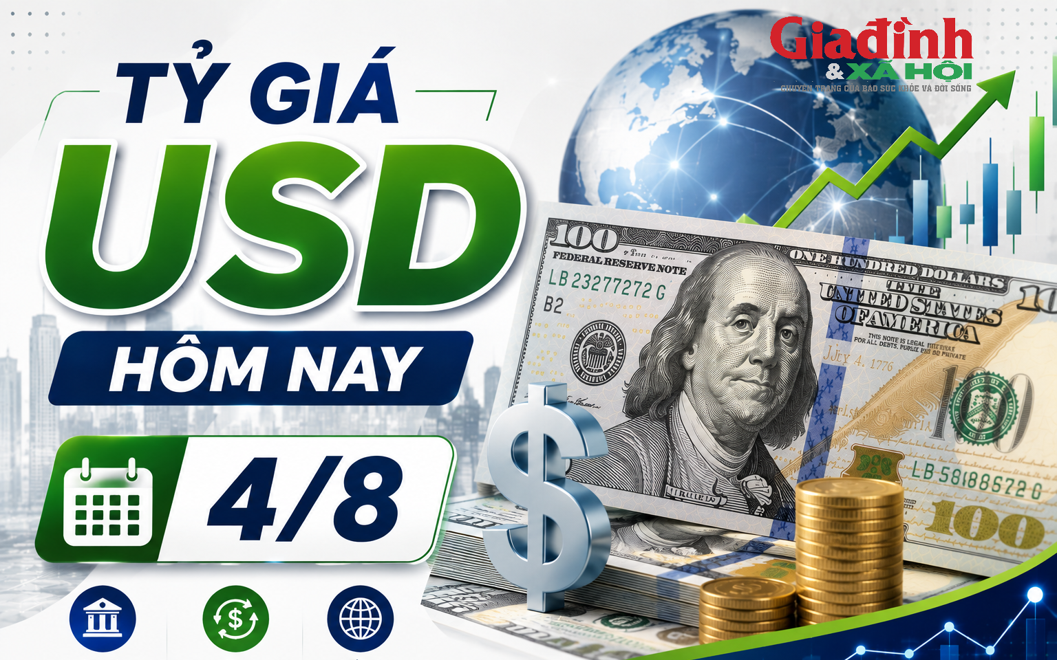 Tỷ gi&aacute; USD h&ocirc;m nay 6/8: Đồng Đ&ocirc; la Mỹ ng&acirc;n h&agrave;ng v&agrave; chợ đen đồng loạt giảm - Ảnh 6.