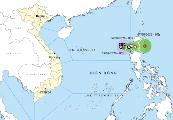 Biển Đông đón bão số 3, Việt Nam có bị ảnh hưởng? - Ảnh 1.