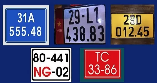 Quy định về &yacute; nghĩa chữ, số, c&aacute;c m&agrave;u tr&ecirc;n biển số xe c&oacute; thể nhiều người chưa biết - Ảnh 2.