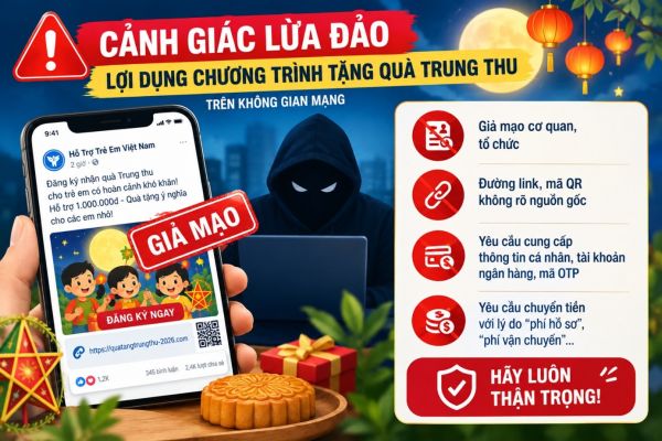 Cẩn trọng mất th&ocirc;ng tin c&aacute; nh&acirc;n từ chương tr&igrave;nh tặng qu&agrave; trung thu - Ảnh 1.