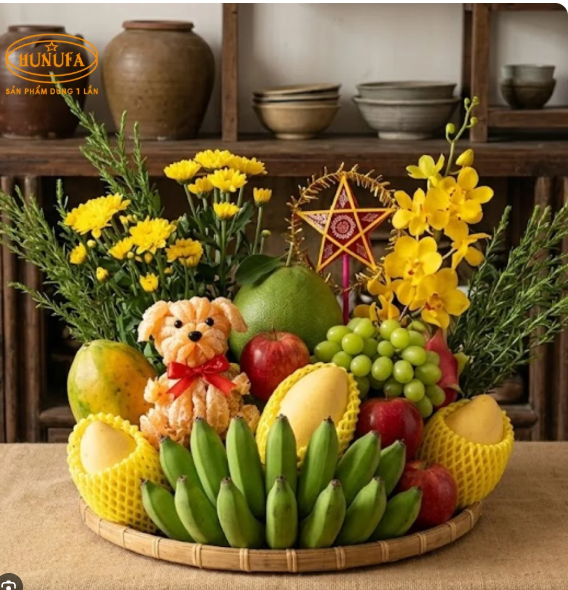 Th&ocirc;ng điệp s&acirc;u sắc từ m&acirc;m ngũ quả Trung thu, &yacute; nghĩa c&aacute;c loại quả? - Ảnh 1.