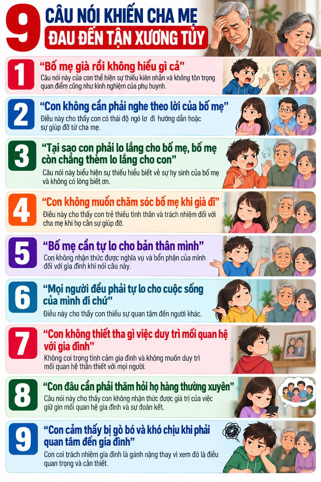 Nu&ocirc;i con lớn kh&ocirc;n, cha mẹ sợ nhất l&agrave; phải nghe 9 c&acirc;u n&agrave;y - Ảnh 1.