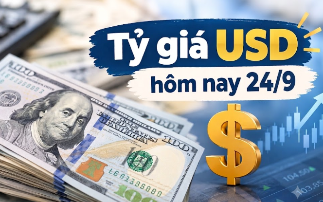 Tỷ gi&aacute; USD h&ocirc;m nay 25/9: Đồng Đ&ocirc; la Mỹ lập đỉnh mới, thị trường trong nước vẫn im ắng  - Ảnh 4.