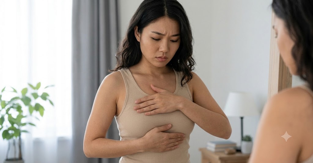 8 dấu hiệu cảnh b&aacute;o sớm ung thư v&uacute; m&agrave; mọi phụ nữ n&ecirc;n biết - Ảnh 1.