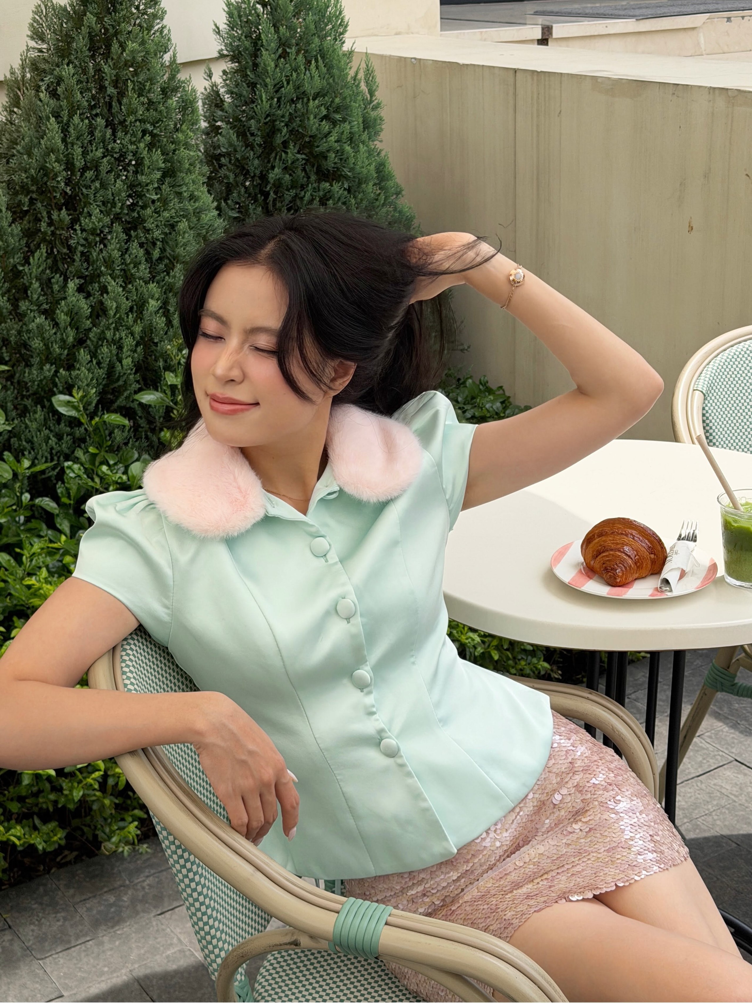 Ho&agrave;ng th&ugrave;y Linh 38 tuổi lăng x&ecirc; thời trang OOTD đầy phong c&aacute;ch hiện đại - Ảnh 10.