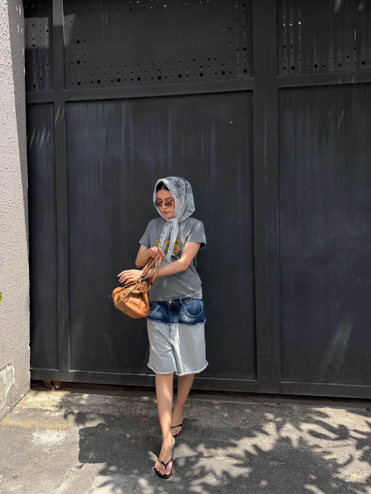 Ho&agrave;ng th&ugrave;y Linh 38 tuổi lăng x&ecirc; thời trang OOTD đầy phong c&aacute;ch hiện đại - Ảnh 4.