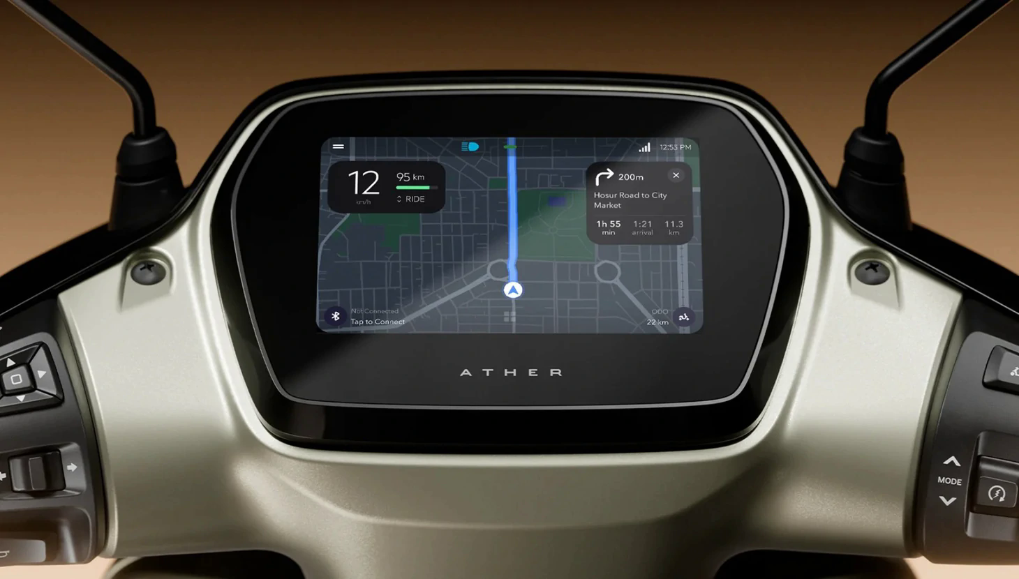Xe m&aacute;y điện Ather Konarc gi&aacute; 27 , 5 triệu đồng với qu&atilde;ng đường 200 km / 1 lần sạc - Ảnh 5.