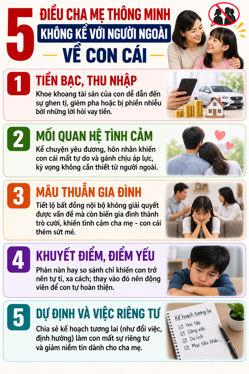 5 điều về con cái mà cha mẹ tinh tế luôn giữ kín - Ảnh 1.
