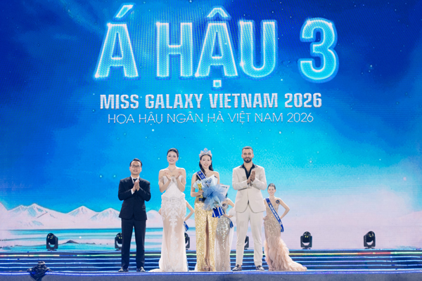 &Aacute; hậu 3 Miss Galaxy Vietnam 2026 Nguyễn Thị Thanh Thảo ghi điểm khi trả lời ứng xử bằng 3 thứ tiếng - Ảnh 1.