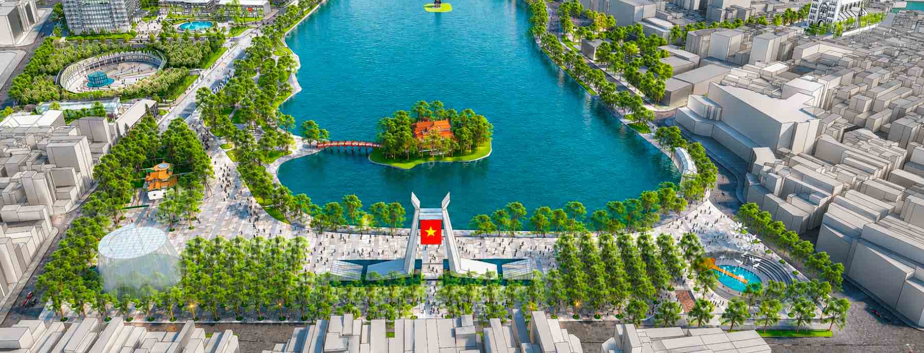 Chi tiết Quy hoạch phân khu đô thị hồ Hoàn Kiếm thu hút sự quan tâm tại Hà Nội 2026 - Ảnh 6.