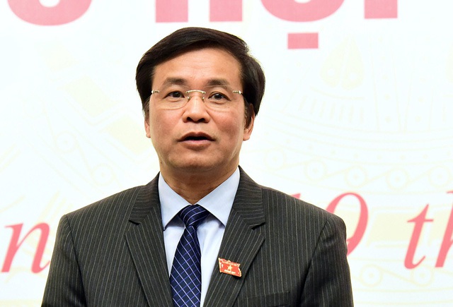 Ông Nguyễn Hạnh Phúc - Tổng Thư ký Quốc hội giải thích việc ông Võ Kim Cự xin thôi đại biểu Quốc hội