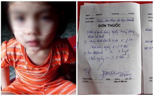  Bé gái nghi bị cô giáo nhét chất bẩn vào vùng kín dẫn tới viêm nhiễm ở Thái Nguyên. Ảnh: ĐN 
