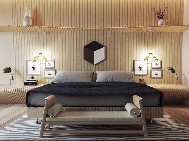 Mẫu phòng ngủ đẹp phù hợp mọi xu hướng thiết kế - Ảnh 1.