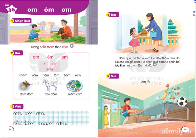 Bài tập đọc hiếm hoi trong sách tiếng Việt lớp 1 khiến phụ huynh phải khen nức nở - Ảnh 5.