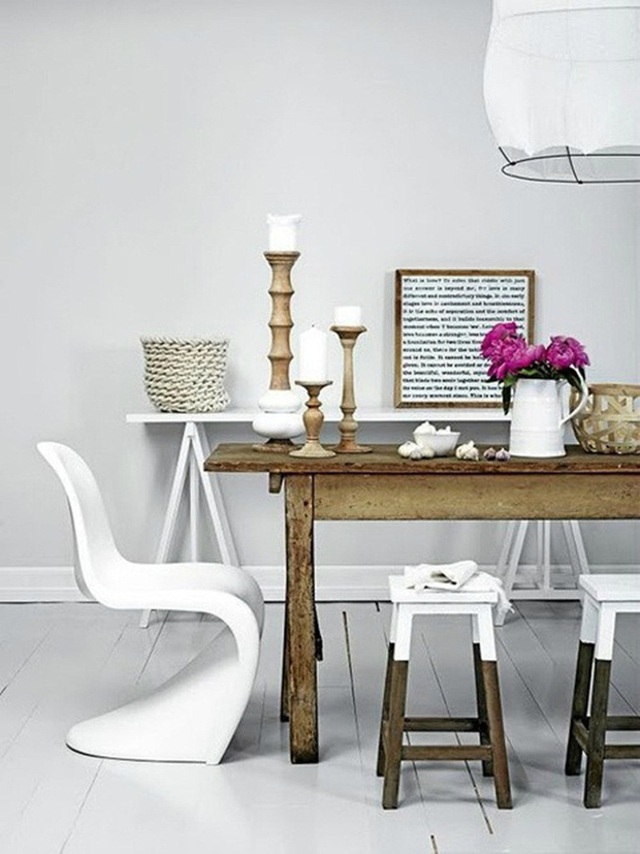 Những ý tưởng tạo vẻ đẹp thời thượng cho phòng ăn bằng bí quyết kết hợp nội thất - Ảnh 17.