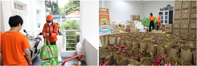 ShopeeFood và Hội Liên hiệp Phụ nữ TP.HCM trao 1.000 giỏ quà đến phụ nữ và trẻ em gặp khó khăn nhân ngày 20.10 - Ảnh 2.