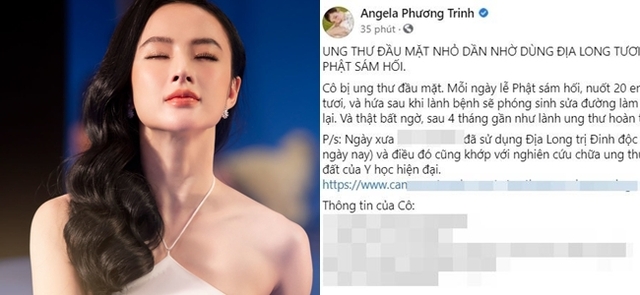 Bị phạt 7,5 triệu, Angela Phương Trinh tiếp tục đưa tin về địa long   - Ảnh 3.