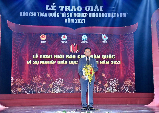 Báo Nhà báo & Công luận đoạt giải Ba - Giải báo chí toàn quốc &quot;Vì sự nghiệp Giáo dục Việt Nam&quot; năm 2021 - Ảnh 8.