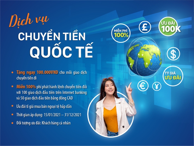 Nhiều ưu đãi hấp dẫn khi chuyển tiền quốc tế tại LienVietPostBank - Ảnh 1.