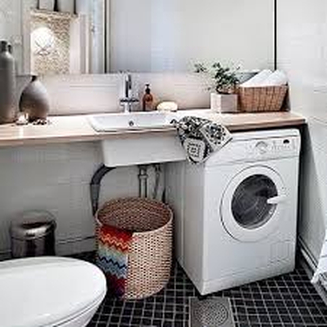 Không đặt được máy giặt ở nhà bếp thì nên đặt ở chỗ nào cho đúng phong thủy?    - Ảnh 3.