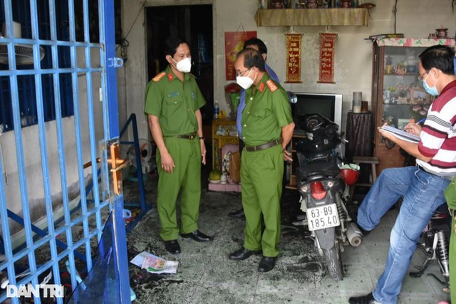 Vụ ch&aacute;y khiến vợ con tử vong ở Tiền Giang: Hung thủ t&iacute;nh to&aacute;n kỹ lưỡng trước khi ra tay?   - Ảnh 1.