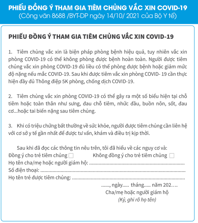 Infographic: Cha mẹ cần làm gì trước, trong và sau khi con được tiêm vaccine COVID-19?  - Ảnh 4.