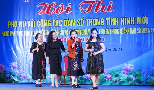 Nghệ An: Sôi nổi Hội thi &quot;Phụ nữ với công tác dân số trong thời kỳ mới&quot;

 - Ảnh 2.