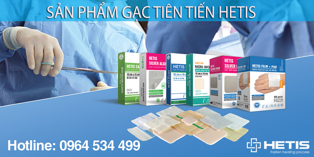 Gạc tiên tiến HETIS - Bước tiến mới trong lĩnh vực chăm sóc vết thương - Ảnh 1.