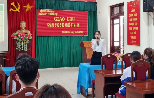 Quảng Ninh: TP Móng Cái tổ chức tuyên truyền chăm sóc sức khỏe sinh sản vị thành niên tại các trường học
 - Ảnh 1.