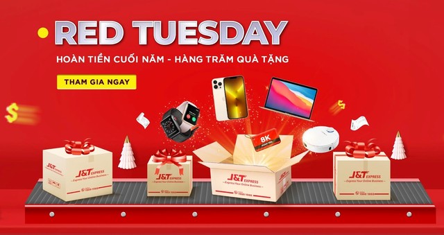 J&T Express tích cực tổ chức chương trình khuyến mãi cuối năm - Ảnh 1.