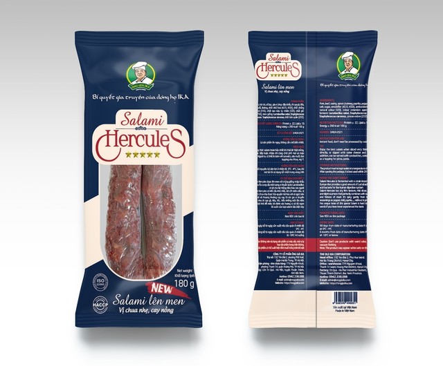 Salami Hercules - Tận hưởng hương vị đặc biệt, tinh túy của nền ẩm thực phương xa - Ảnh 1.