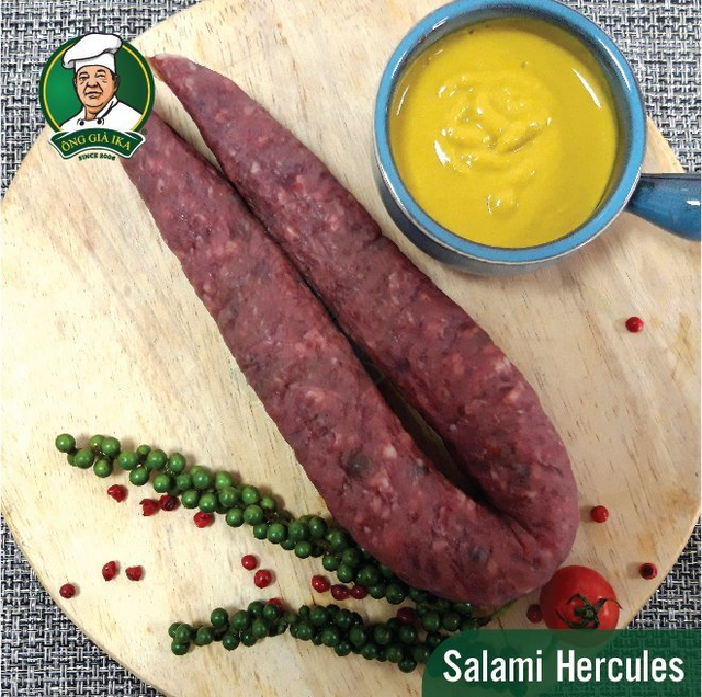 Salami Hercules - Tận hưởng hương vị đặc biệt, tinh túy của nền ẩm thực phương xa - Ảnh 2.