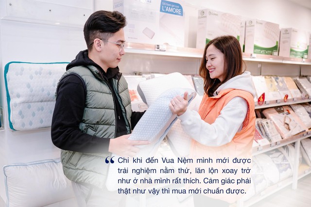 Chương trình mua nệm nằm thử có một không hai dành cho các cặp đôi sắp cưới - Ảnh 5.