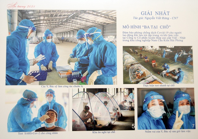 Khoảnh khắc ngành y tế &quot;gồng mình&quot; chống dịch giành Giải ảnh “Ấn tượng 2021” - Ảnh 4.