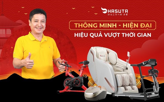 Chạy đua sức khoẻ cuối năm: Hasuta giảm giá sốc ghế massage, máy chạy bộ lên đến 50% - Ảnh 2.