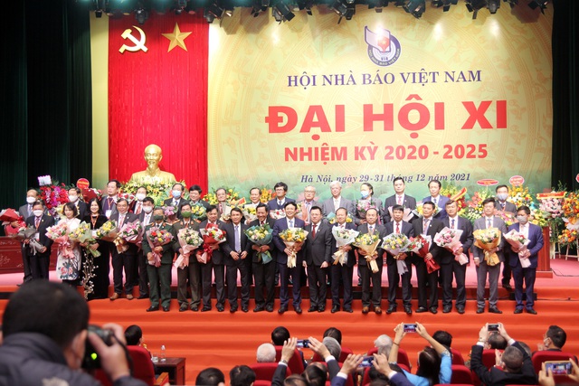 Ông Lê Quốc Minh tái đắc cử Chủ tịch Hội Nhà báo Việt Nam - Ảnh 4.