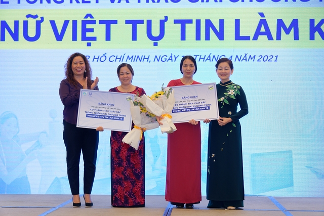 Trao giải chương trình Phụ nữ Việt tự tin làm kinh tế năm 2020 - Ảnh 1.