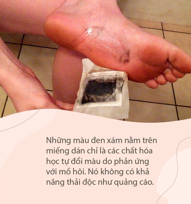 Lật mặt miếng dán thải độc chân dưới góc nhìn của chuyên gia Mỹ: Lợi đâu chưa thấy đã tốn tiền và hỏng… da chân - Ảnh 4.