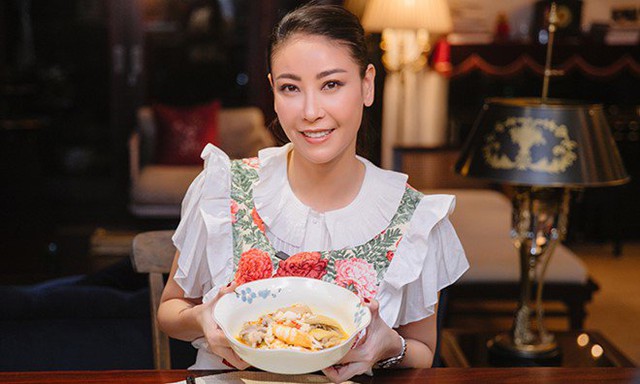 Hoa hậu nhà giàu khoe mâm cơm đạm bạc khiến Mai Phương Thúy muốn ăn 5 bát - Ảnh 7.