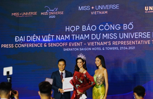 Hoa hậu Khánh Vân chính thức đại diện Việt Nam tham dự Miss Universe - Ảnh 1.