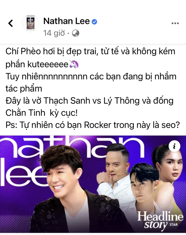 Bị gọi là Chí Phèo, Nathan Lee “cắt nghĩa” từ Chí Phèo khiến fan rần rần thả tim - Ảnh 2.