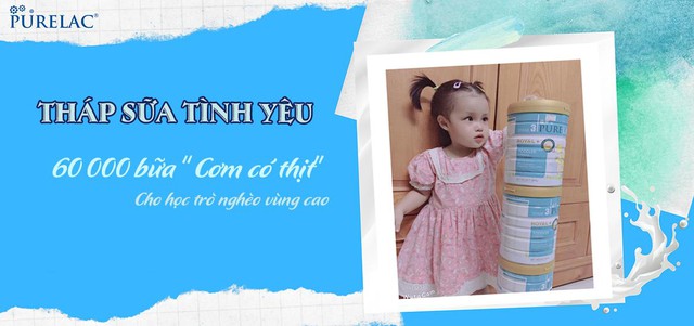 Gieo mầm “vì cộng đồng” cho con ngay từ nhỏ với chương trình Tháp sữa tình yêu cùng sữa PureLac - Ảnh 1.