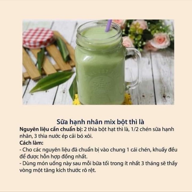 Công thức nước uống tăng vòng một, dùng thường xuyên không chỉ chỉ đẹp mà sức khỏe nàng cải thiện rõ rệt  - Ảnh 5.